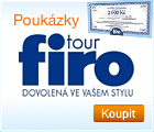 Drkov poukzky je mon uplatnit na veker produkty FIRO-tour a.s., uveden v katalozch CK FIRO-tour a.s.
