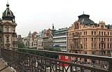 Ubytovn v centru Prahy - vhled