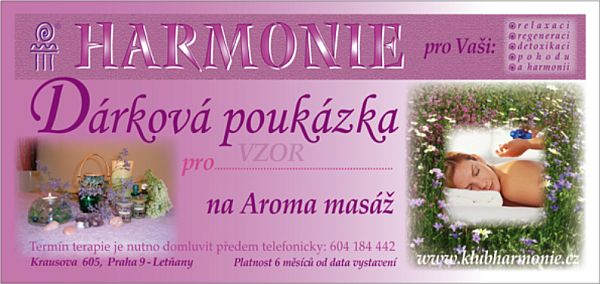 Drkov poukaz na aroma mas