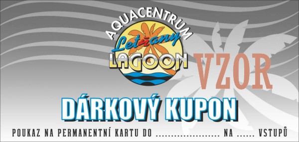 Drkov kupon Letany Lagoon 500 K