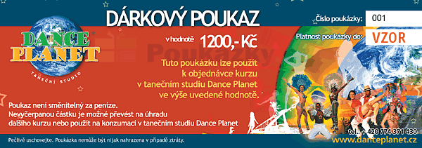 Drkov poukaz na tanen kurz 1200 K