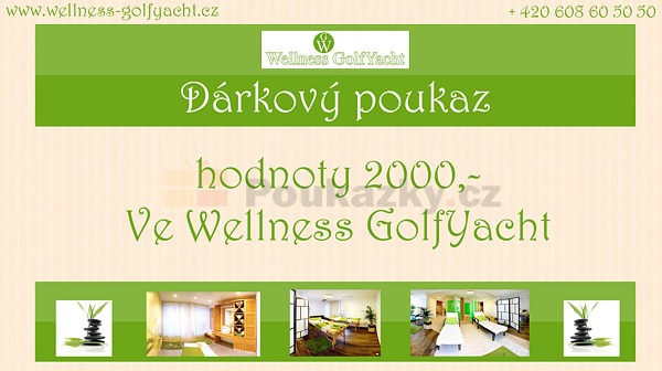 Drkov poukaz Green Wellness 2000 K