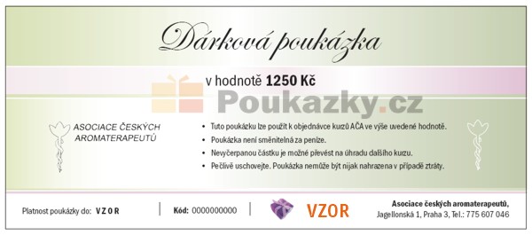 Poukzka na kurzy AA 1250 K