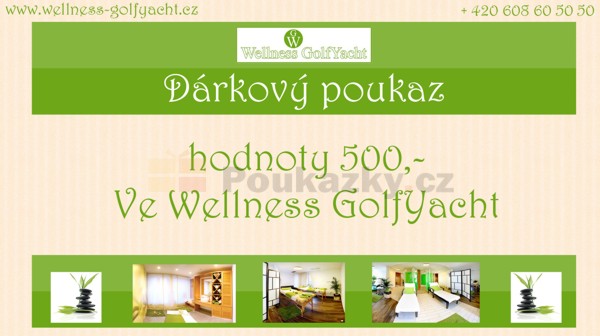 Drkov poukaz Green Wellness 500 K